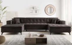 Designer Sofa Vivana mit Schlaffunktion