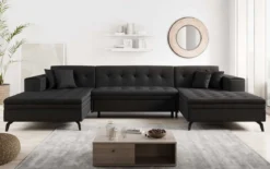 Designer Sofa Vivana mit Schlaffunktion