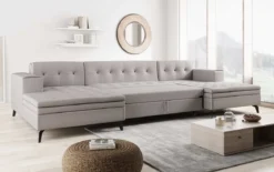 Designer Sofa Vivana mit Schlaffunktion