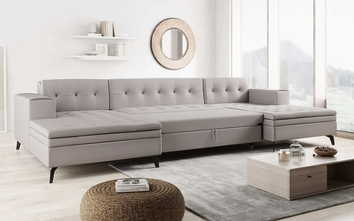 Designer Sofa Vivana mit Schlaffunktion
