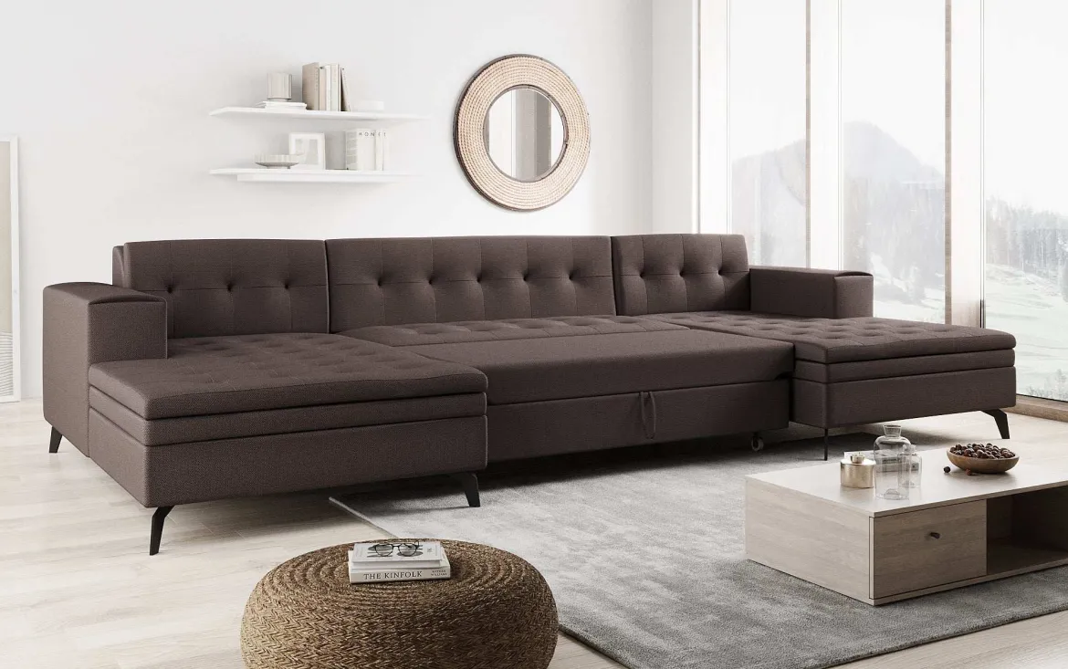 Designer Sofa Vivana mit Schlaffunktion