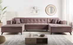 Designer Sofa Vivana mit Schlaffunktion