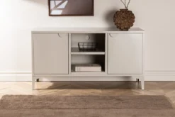 Designer TV-Lowboard Aureon – Modernes Design in Beige oder Schwarz