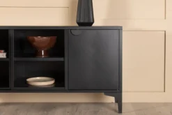 Designer TV-Lowboard Aureon – Modernes Design in Beige oder Schwarz