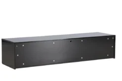 Designer TV-Lowboard Noirra – Schwebendes Design in Schwarz
