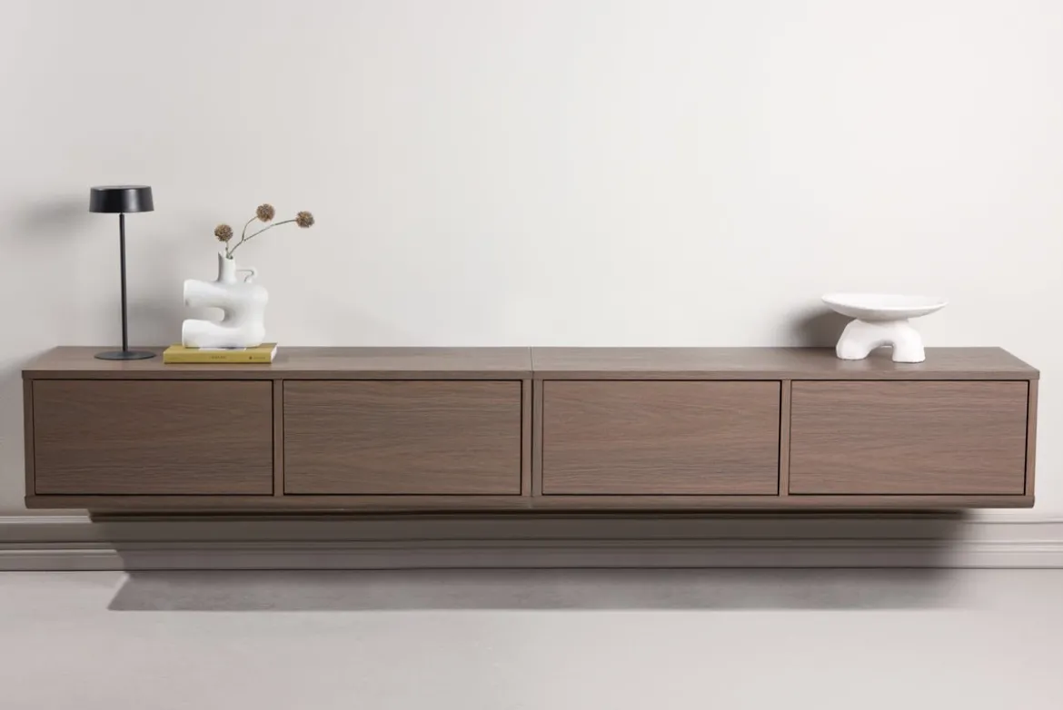 Designer TV-Lowboard Taverno – Warmes Holzdesign mit Stauraum