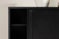 Designer TV-Lowboard Valero 180 cm MDF – Matt, mit Lamellenfront