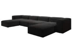 Designer U Sofa Snug in Bouclé
