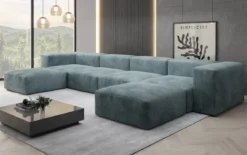 Designer U Sofa Snug in Cord