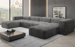 Designer U Sofa Snug in Cord