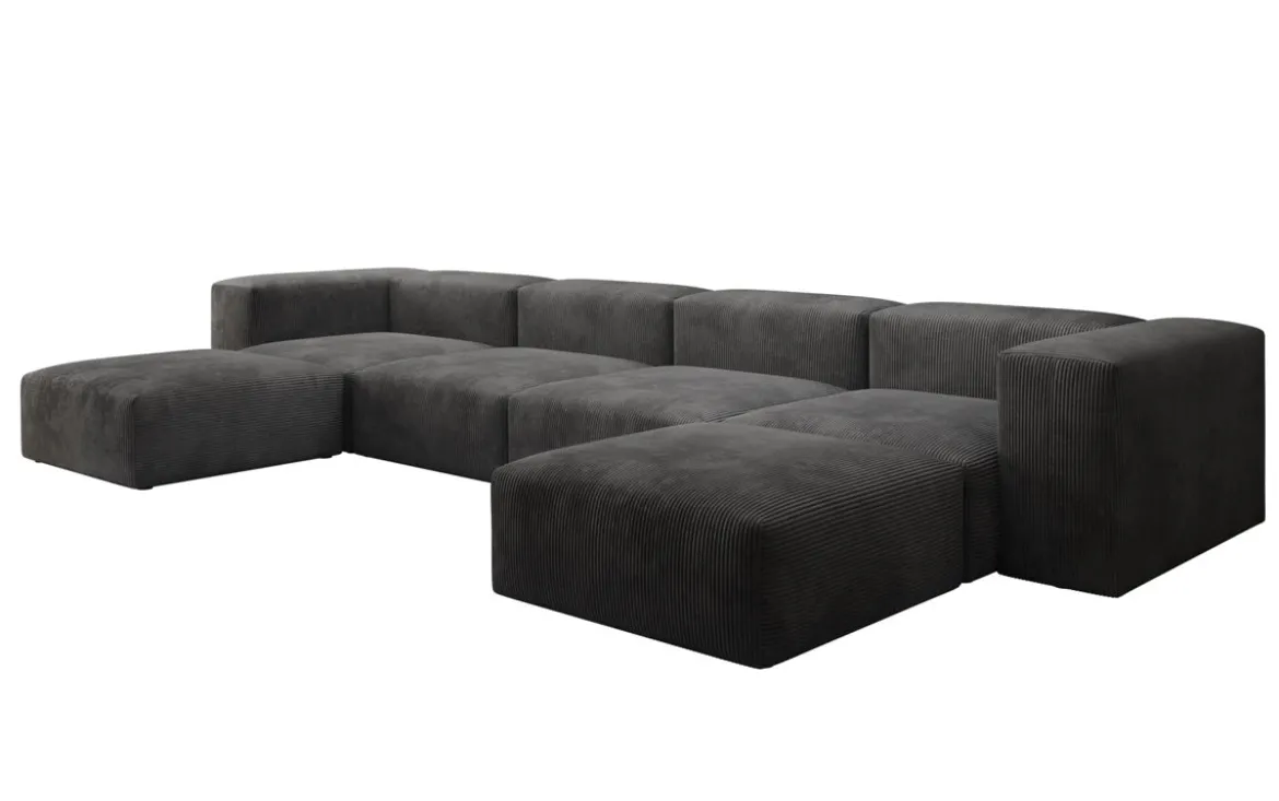 Designer U Sofa Snug in Cord