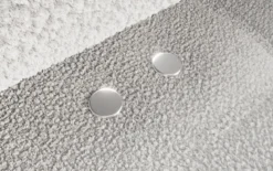 Designer U Sofa Sydney Bouclé mit elektrischer Schlaffunktion