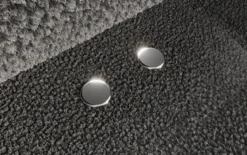 Designer U Sofa Sydney Bouclé mit elektrischer Schlaffunktion