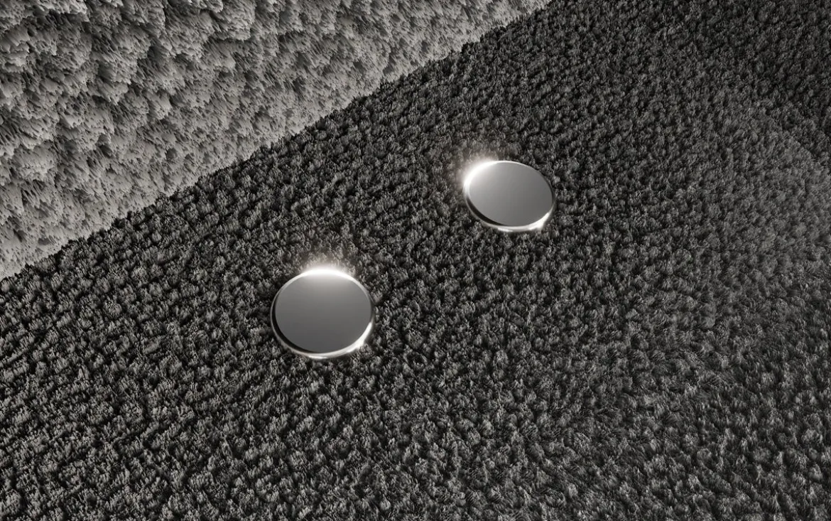 Designer U Sofa Sydney Bouclé mit elektrischer Schlaffunktion