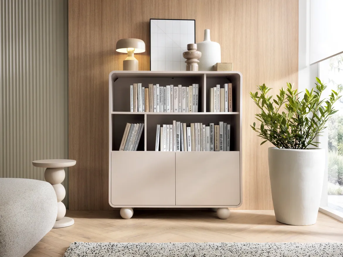 Designer Vitrine/Kommode Layla 108 cm