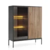 Designer Vitrine Nayra inkl. LED