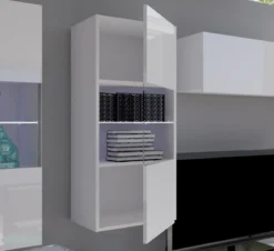 Designer Wohnwand Ricardo mit LED