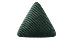 Dreieckiges Zierkissen Nook aus Cord