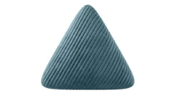 Dreieckiges Zierkissen Nook aus Cord