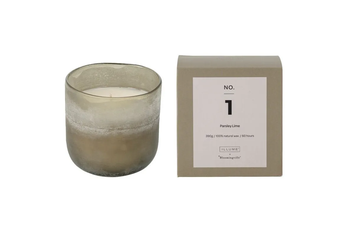 Duftkerze Verde – Parsley Lime · Natürliches Wachs (210 g)