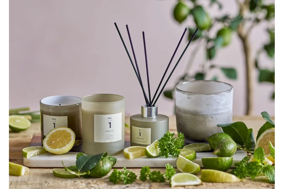 Duftkerze Verde – Parsley Lime · Natürliches Wachs (210 g)