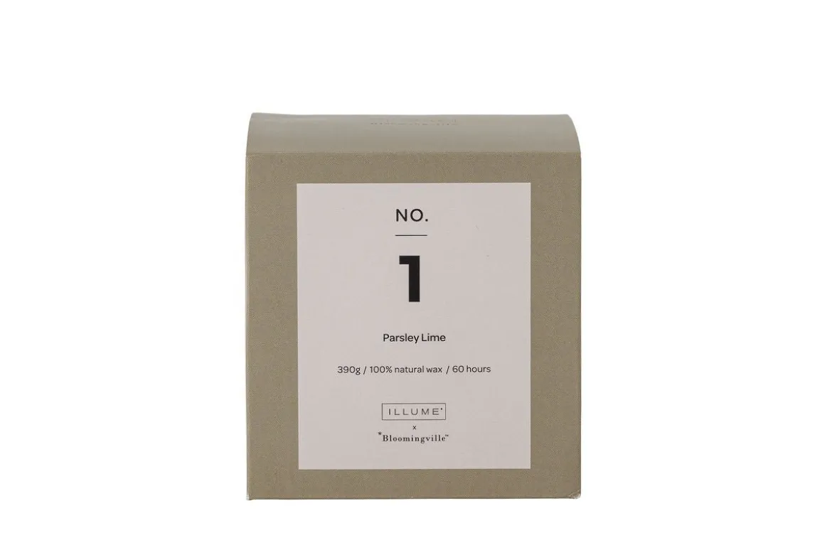 Duftkerze Verde – Parsley Lime · Natürliches Wachs (210 g)