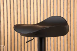 2er Set - Barhocker Adoro in Schwarz aus Metall