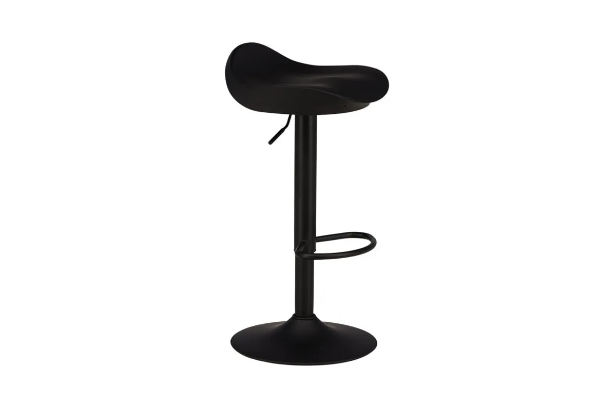 2er Set - Barhocker Adoro in Schwarz aus Metall