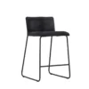 2er Set - Barhocker Bombay mit Bouclé-Sitz