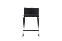 2er Set - Barhocker Bombay mit Bouclé-Sitz