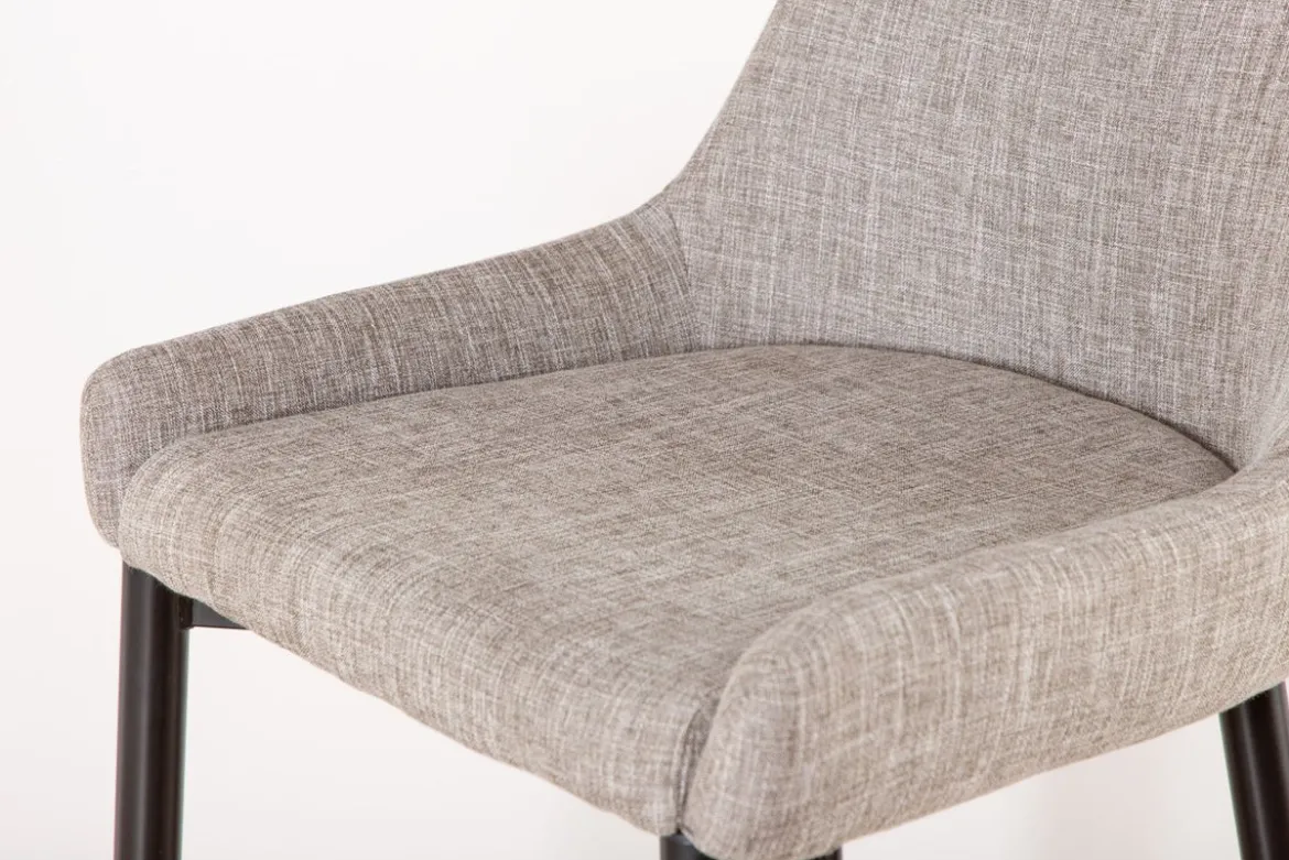 2er Set - Barhocker Leonardo in Samt Schwarz oder Beige