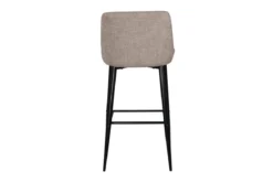 2er Set - Barhocker Leonardo in Samt Schwarz oder Beige
