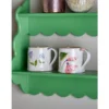2er Set Becher Luni – gefertigt aus Steingut mit floralen Motiven