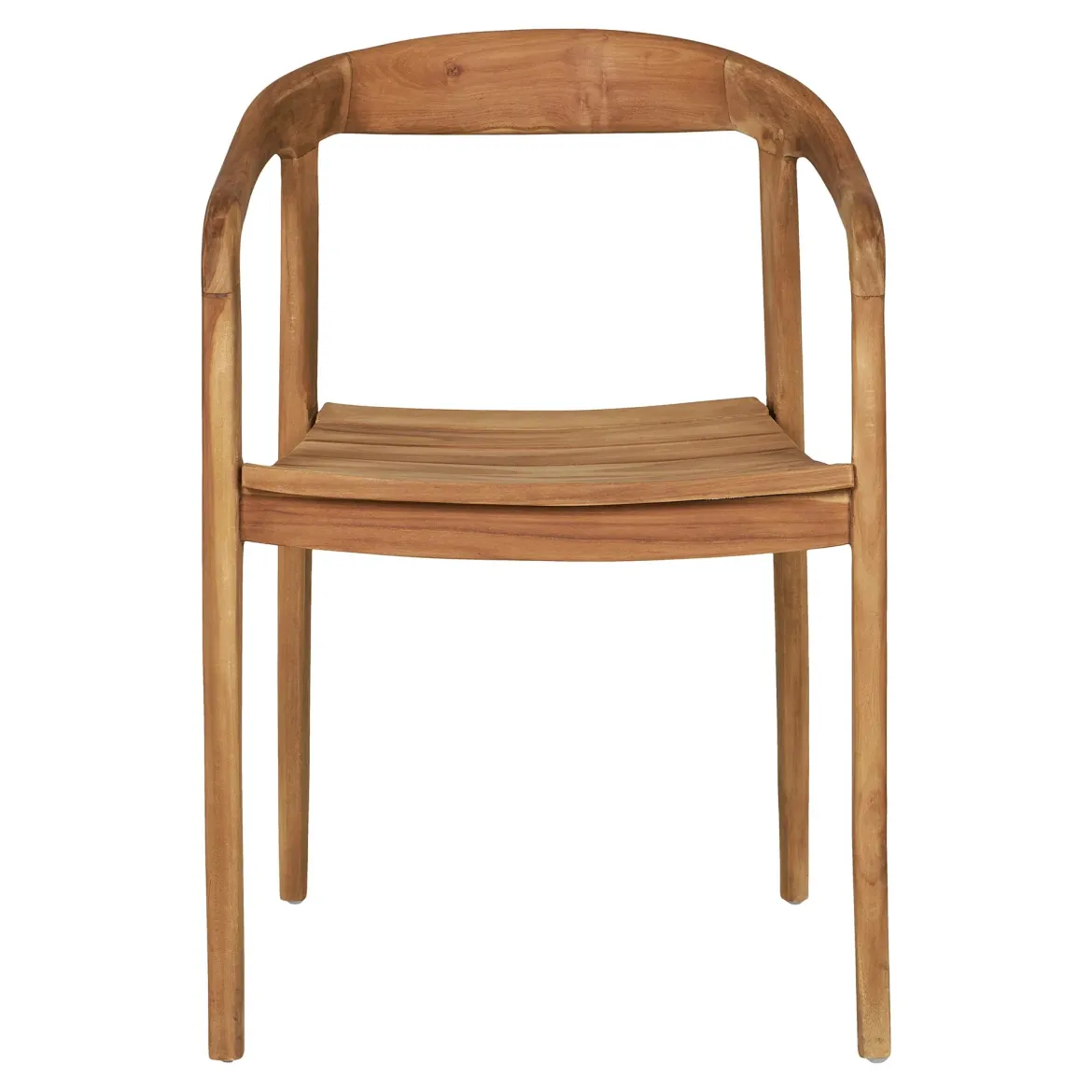 2er Set - Gartenstuhl Bali aus Teakholz