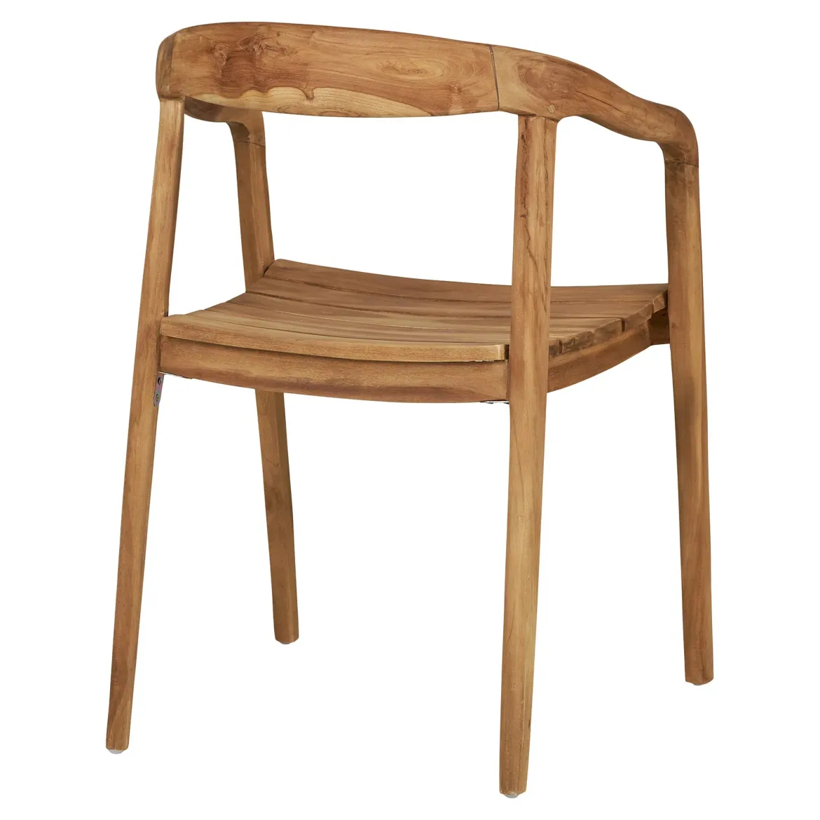 2er Set - Gartenstuhl Bali aus Teakholz