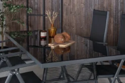 2er Set - Gartenstuhl Bologna aus Textilene/Aluminium