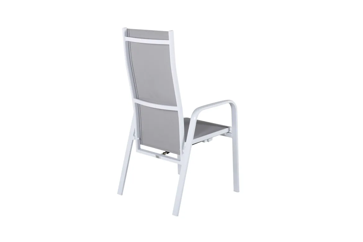 2er Set - Gartenstuhl Bossa aus Textilene/Aluminium