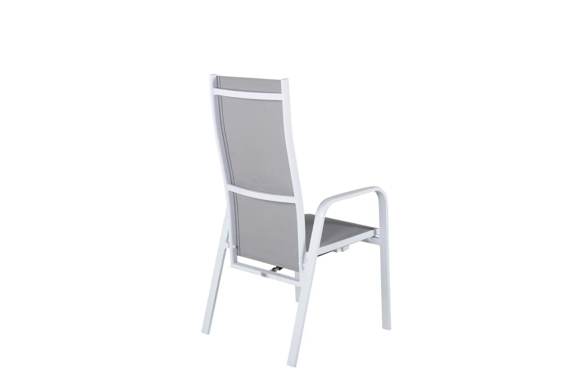 2er Set - Gartenstuhl Bossa aus Textilene/Aluminium