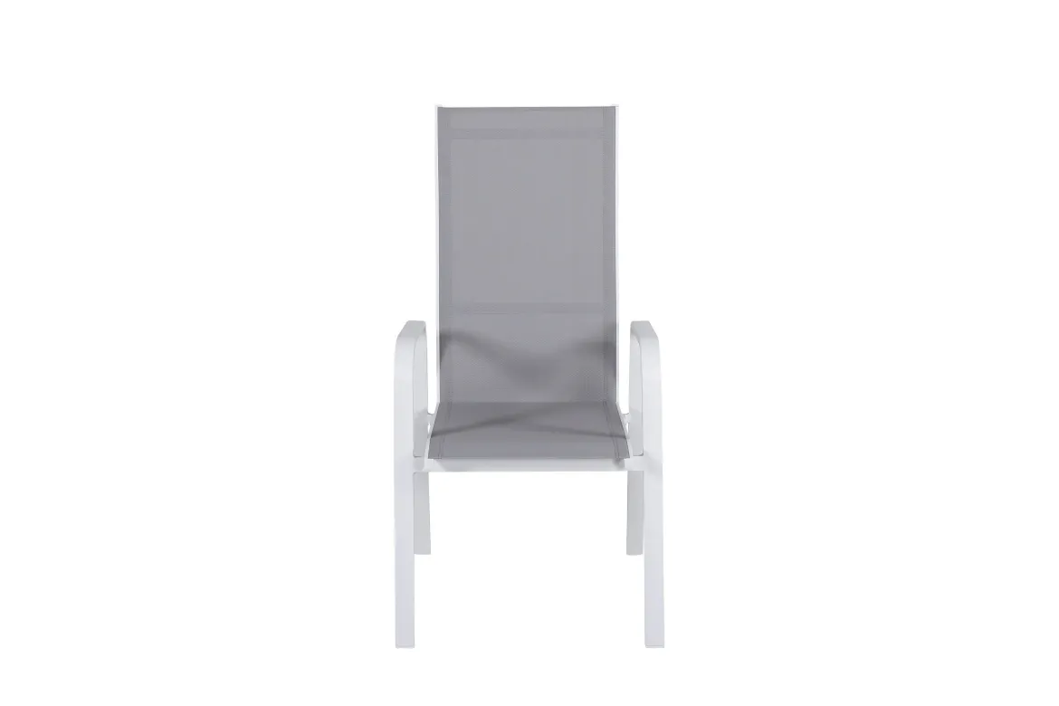 2er Set - Gartenstuhl Bossa aus Textilene/Aluminium
