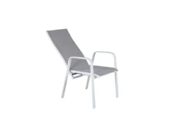 2er Set - Gartenstuhl Bossa aus Textilene/Aluminium