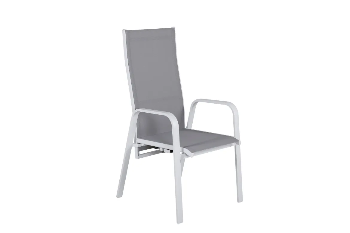 2er Set - Gartenstuhl Bossa aus Textilene/Aluminium