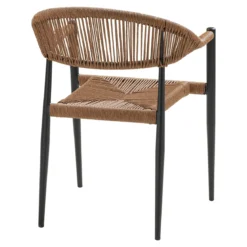 2er Set - Gartenstuhl Canaria aus Aluminium/Rattan