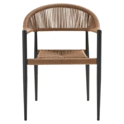 2er Set - Gartenstuhl Canaria aus Aluminium/Rattan