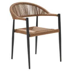 2er Set - Gartenstuhl Canaria aus Aluminium/Rattan
