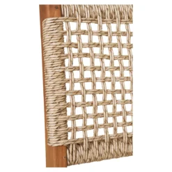 2er Set - Gartenstuhl Capri ohne Armlehne aus Teakholz