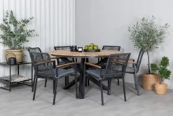2er Set - Gartenstuhl Denver aus Metall/Polyester