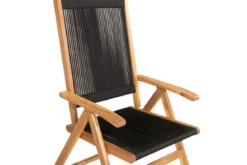 2er Set - Gartenstuhl George aus Akazie/Polyester
