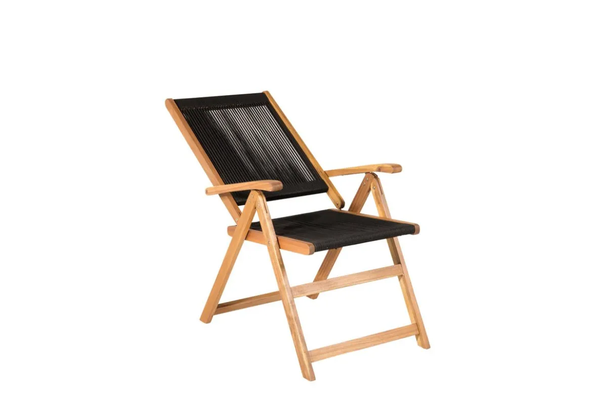 2er Set - Gartenstuhl George aus Akazie/Polyester