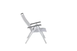 2er Set - Gartenstuhl Kara - Gestell aus Aluminium, verstellbar