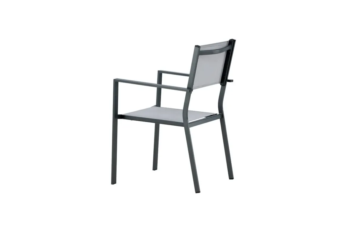 2er Set - Gartenstuhl Karibik aus Aluminium/Textilene